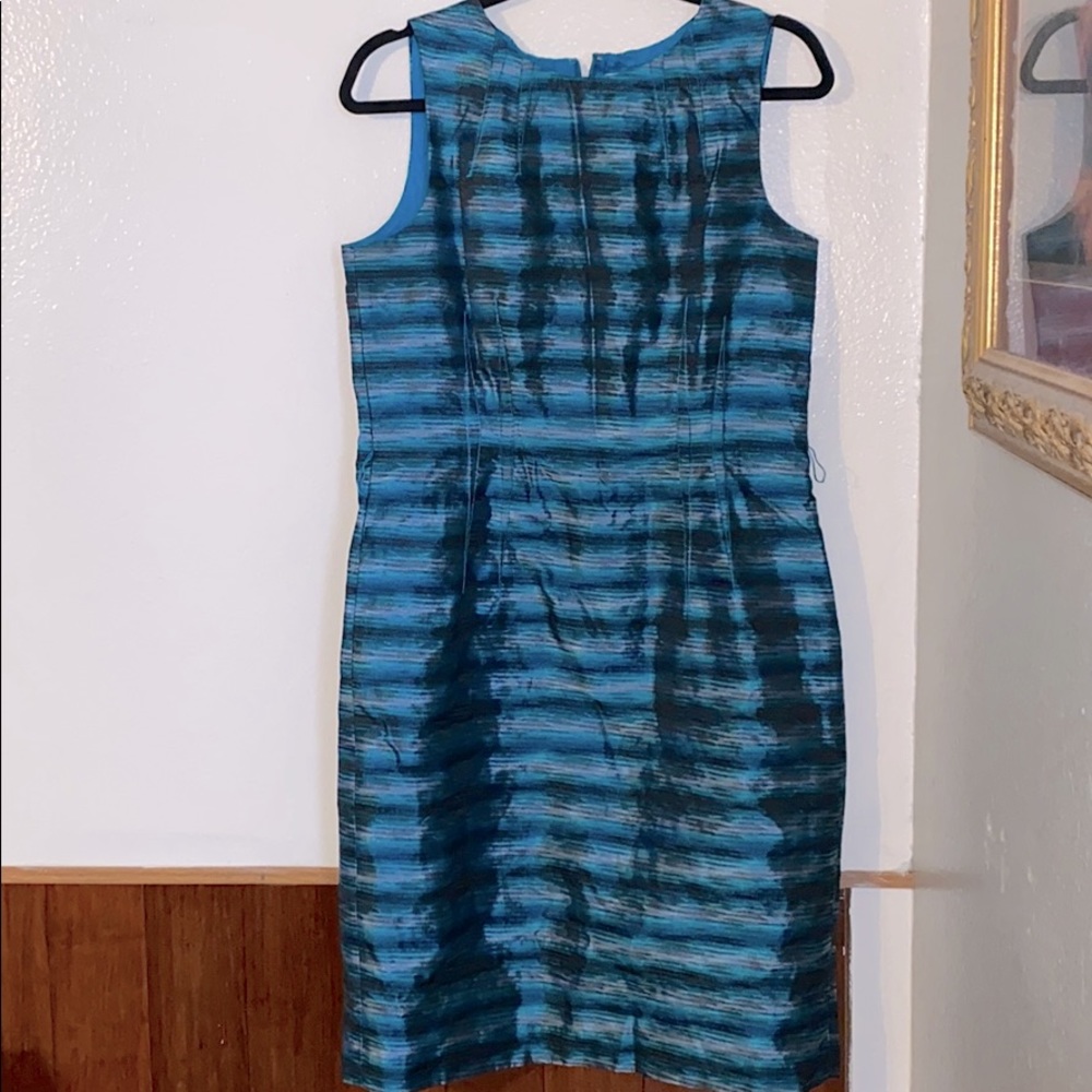 Michael Kors shiny, striped dress size 12.